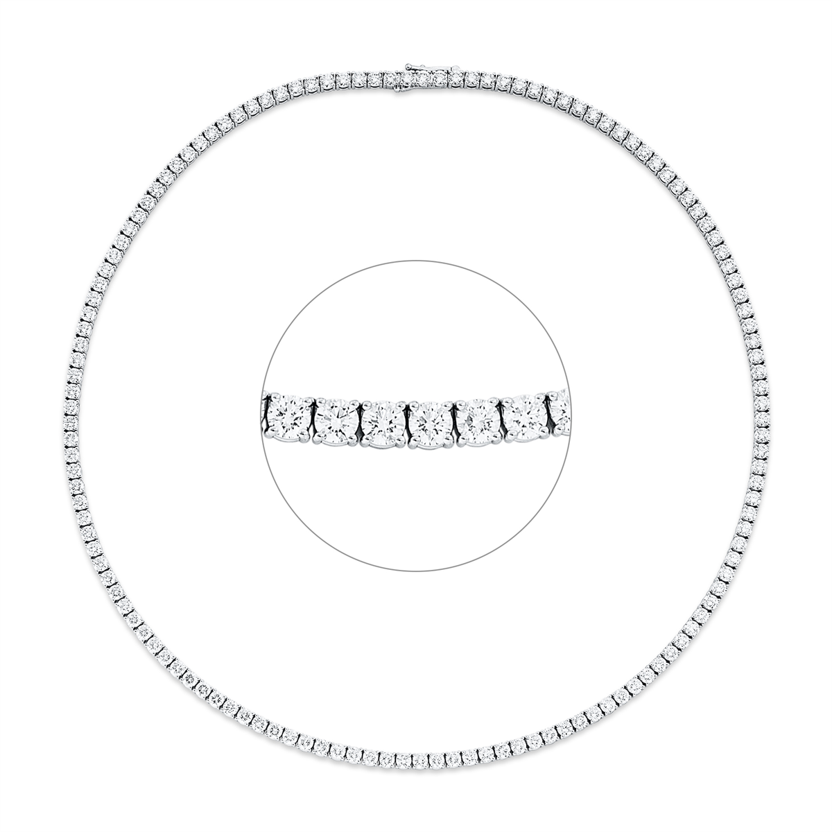 tennis necklace - 4O999