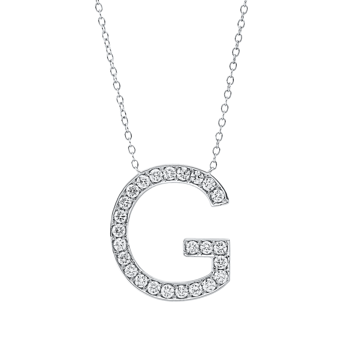 letter necklace - 4P336