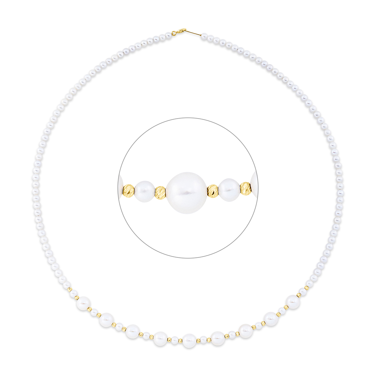 pearl necklace - 4P359