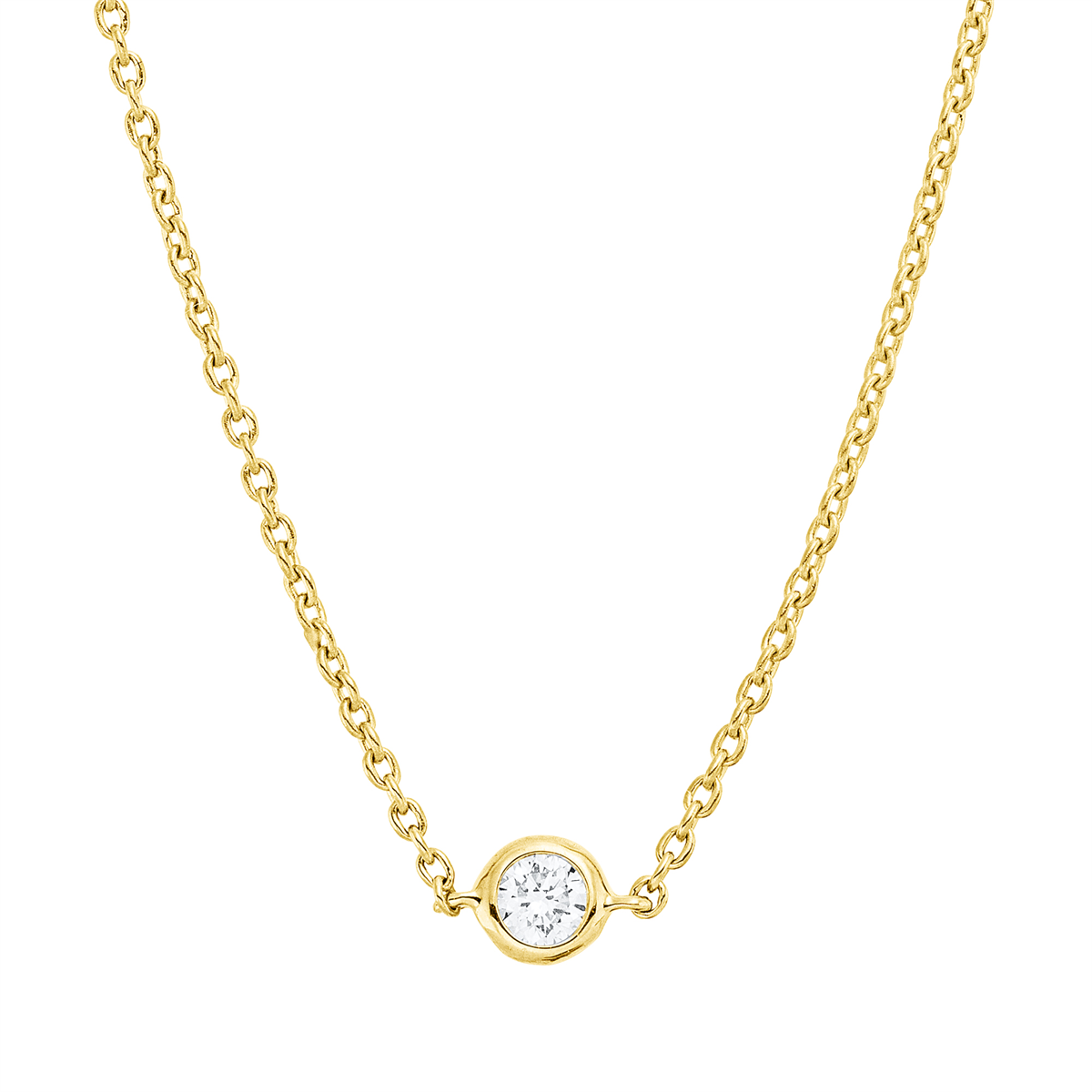 modern woman necklace - 4P595