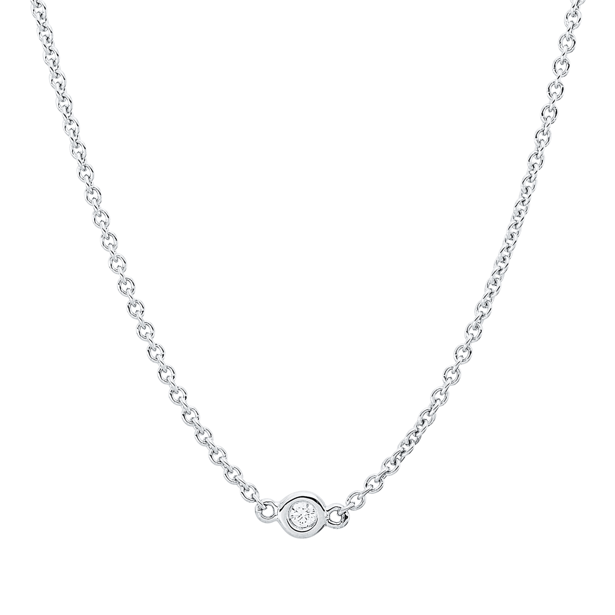 modern woman necklace - 4P638