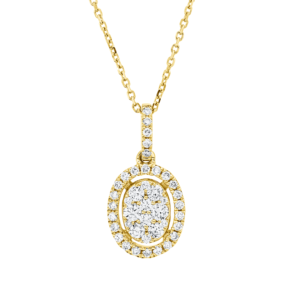 illusion classic necklace - 4P697