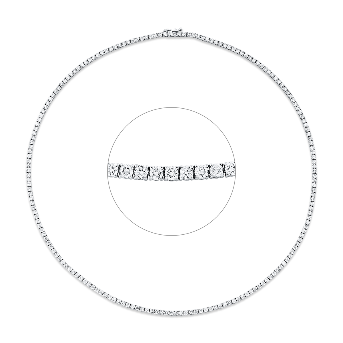 tennis necklace - 4P762