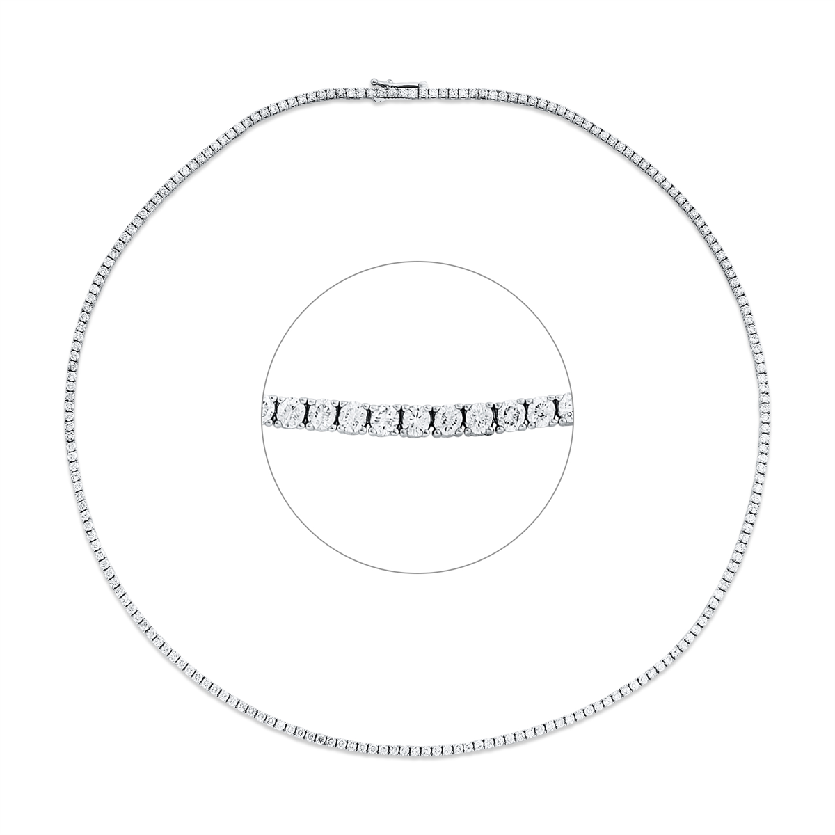 tennis necklace - 4Q151