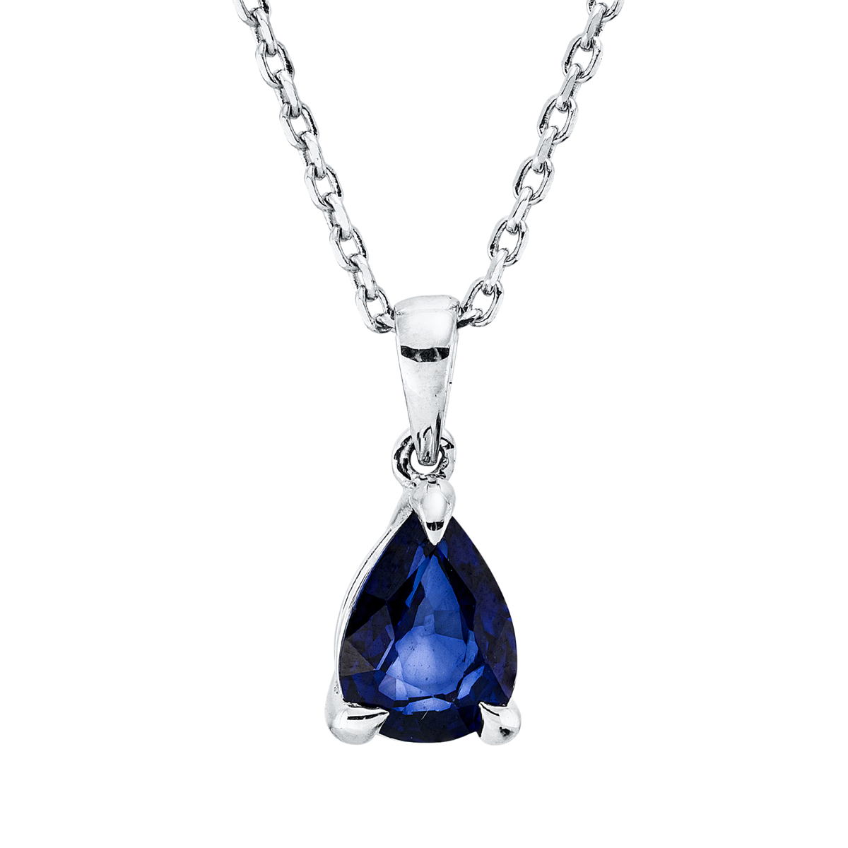 colored stone classic necklace - 4Q351