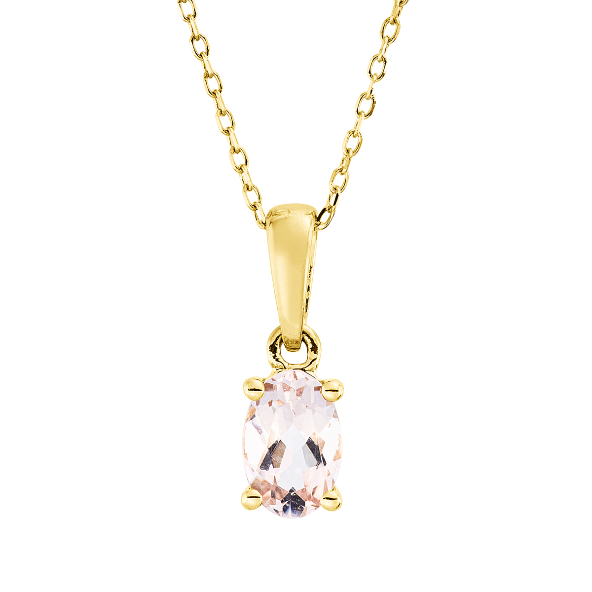 colored stone fashion necklace - 4Q937