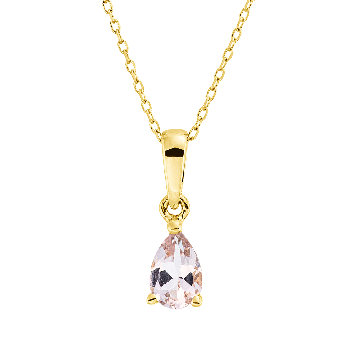 colored stone fashion necklace - 4Q942