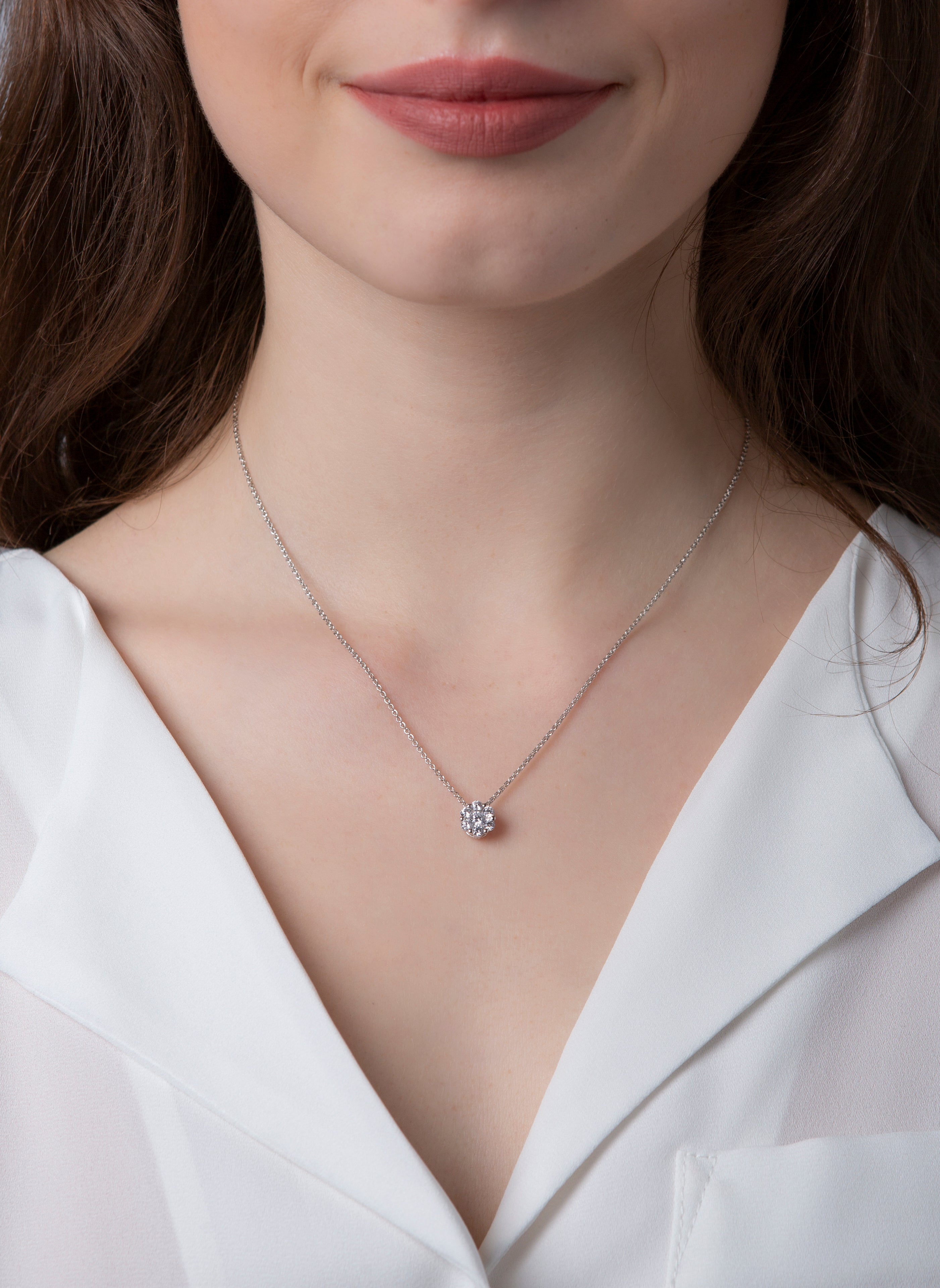 illusion classic necklace - 4A212