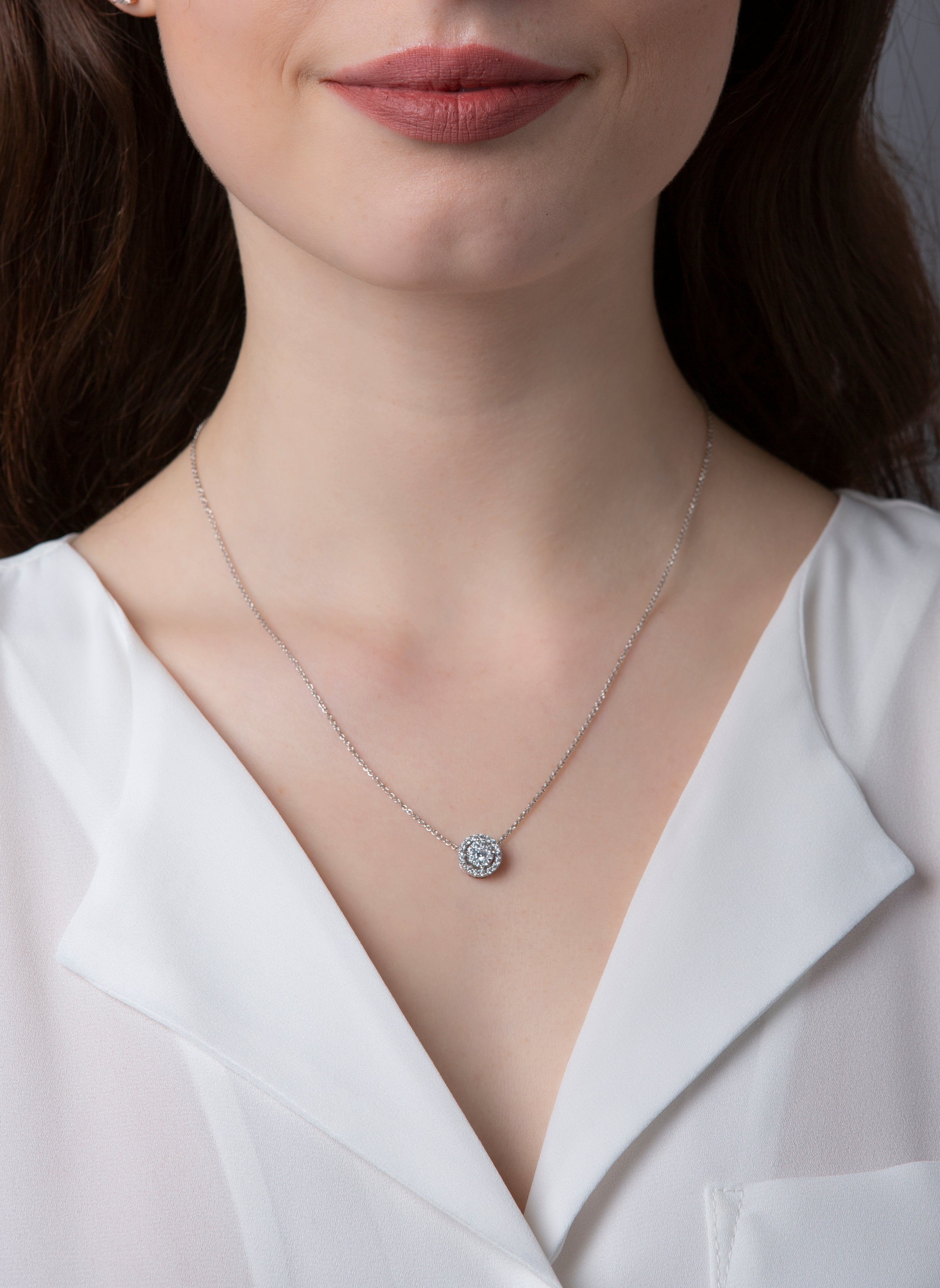 illusie klassieke ketting - 4D939