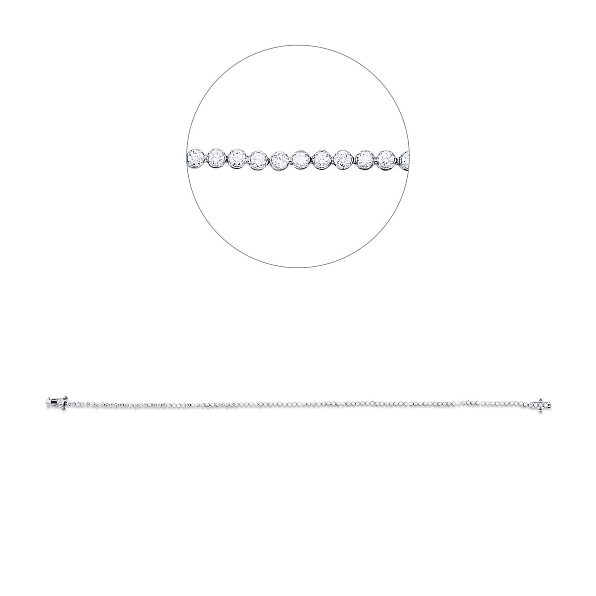 tennis bracelet - 5D437