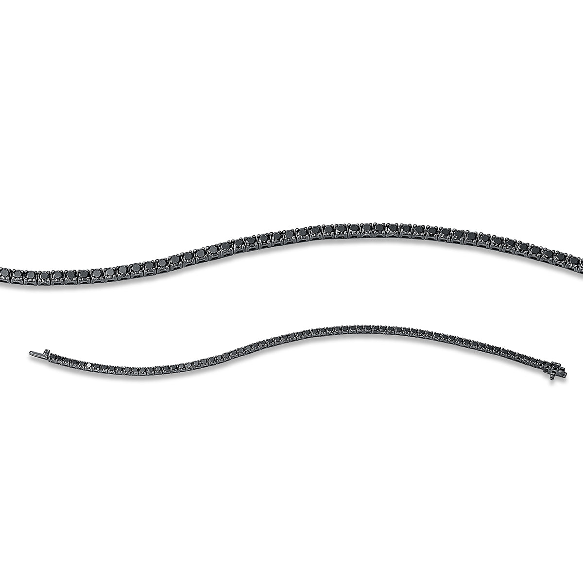 diamond full cut tennis bracelet bracelet in white gold