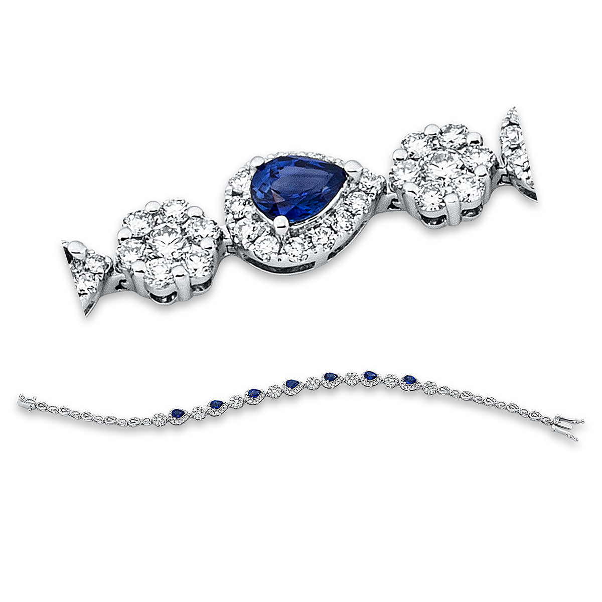 colored stone classic bracelet - 5E102