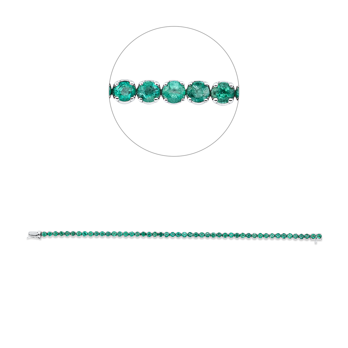 colored stone classic bracelet - 5F281