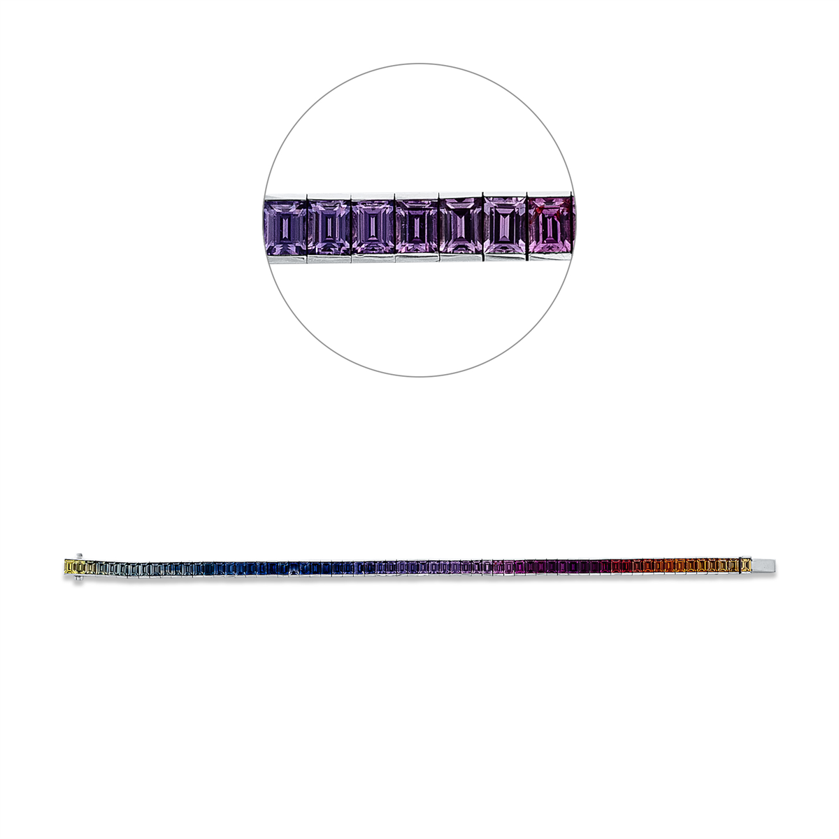 rainbow & multicolor bracelet - 5F781