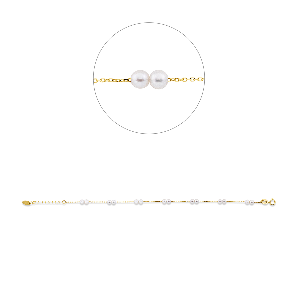 pearl bracelet - 5F893