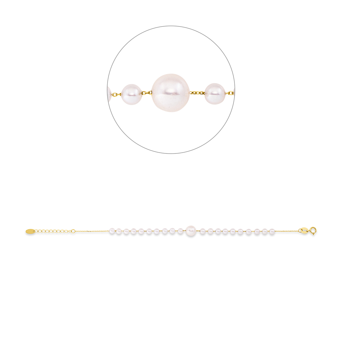 pearl bracelet - 5F900