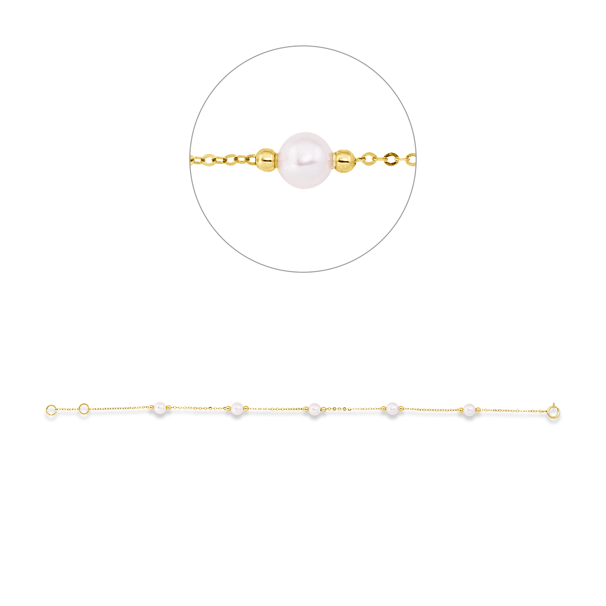 pearl bracelet - 5G160