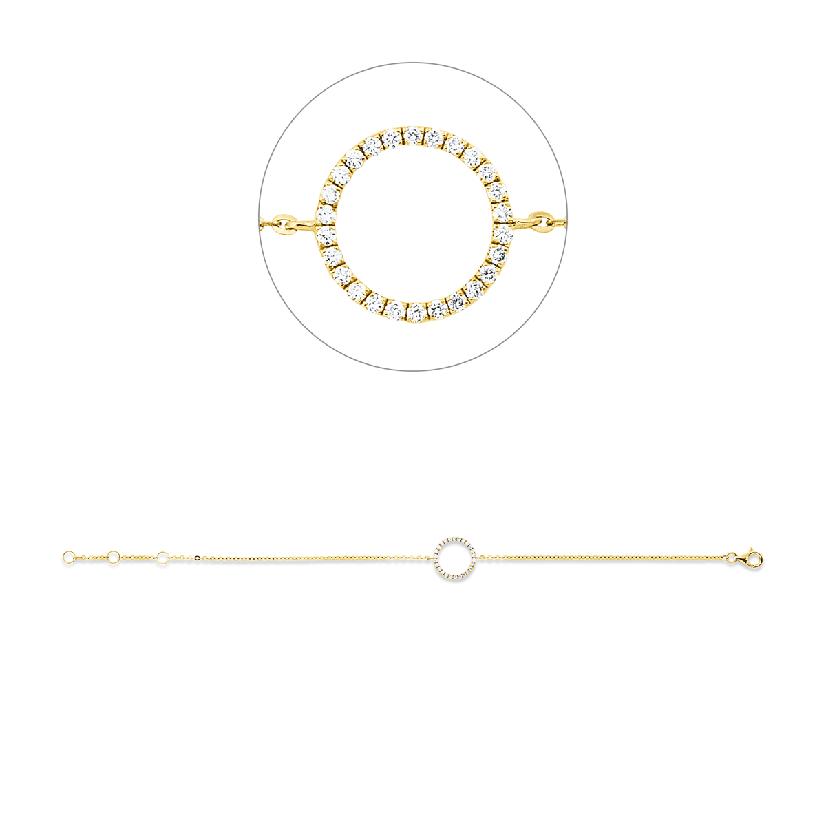 modern woman bracelet - 5G187