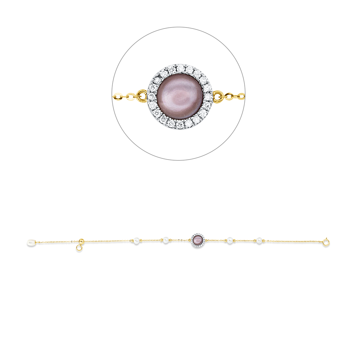 pearl bracelet - 5G480