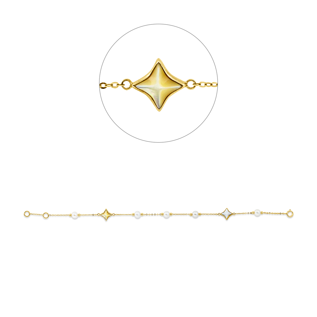 pearl bracelet - 5G483