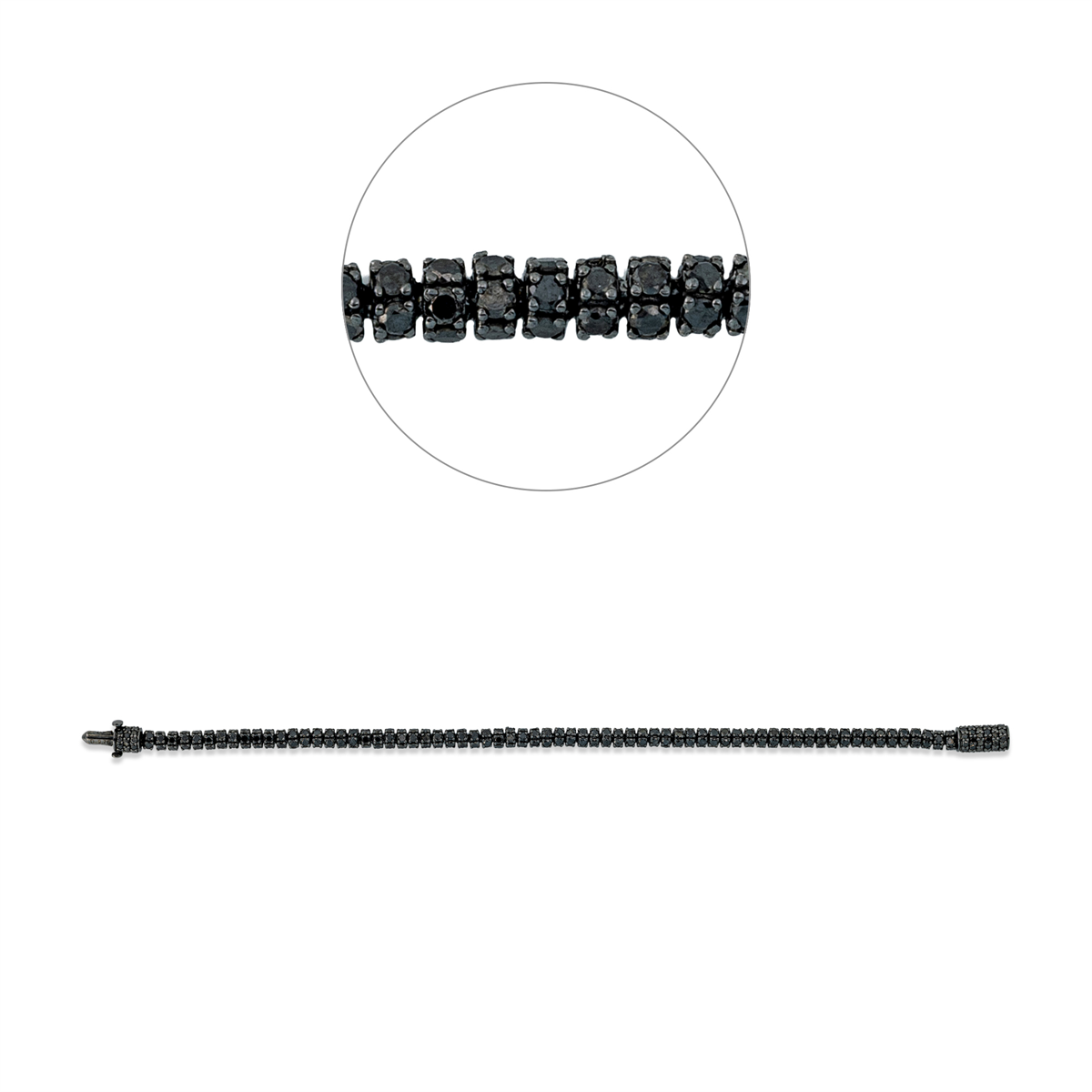 fancy colored diamond bracelet - 5G610