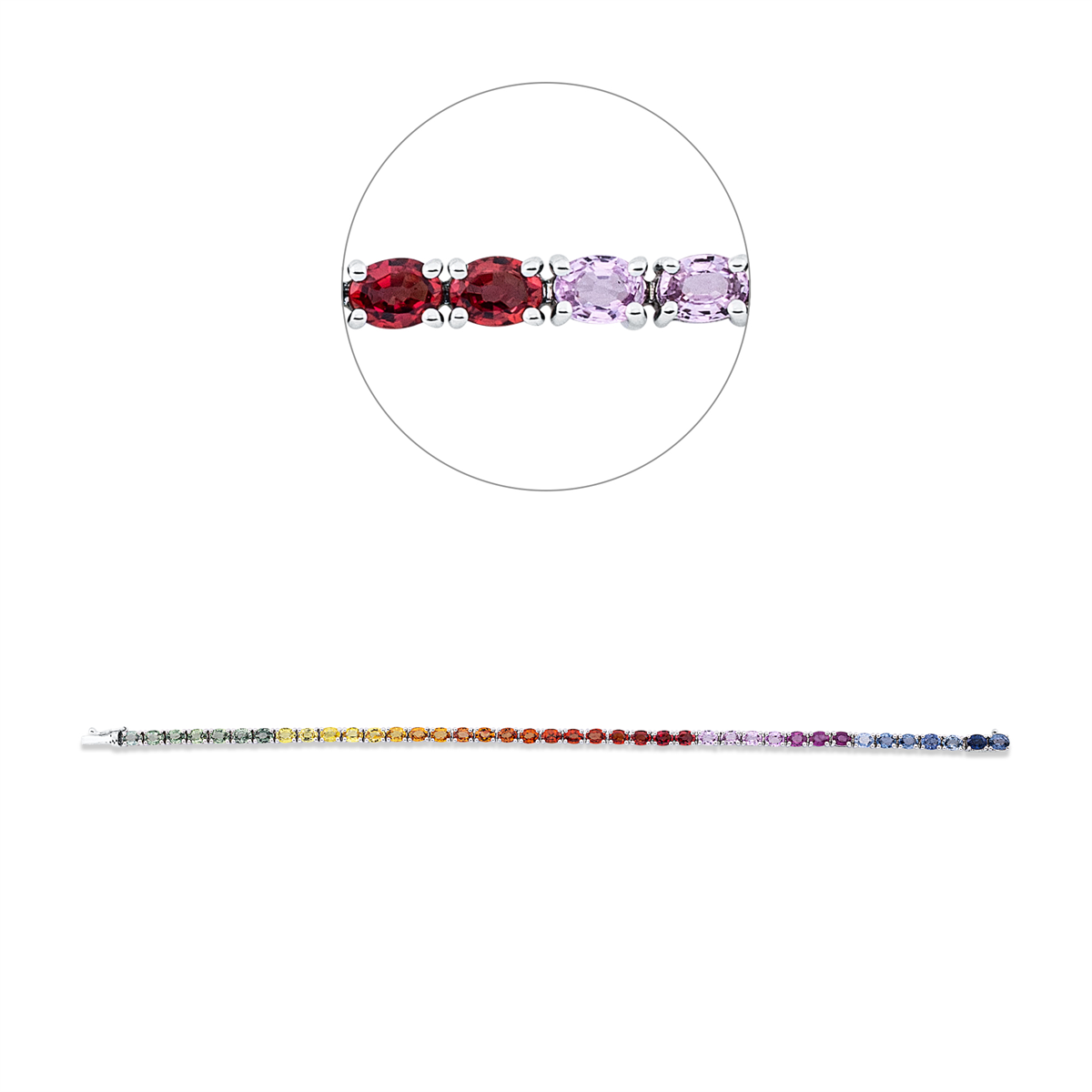 rainbow & multicolor bracelet - 5G647