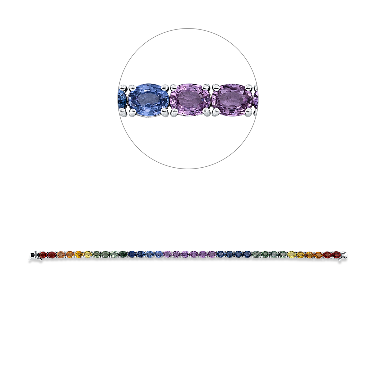 rainbow & multicolor bracelet - 5G673