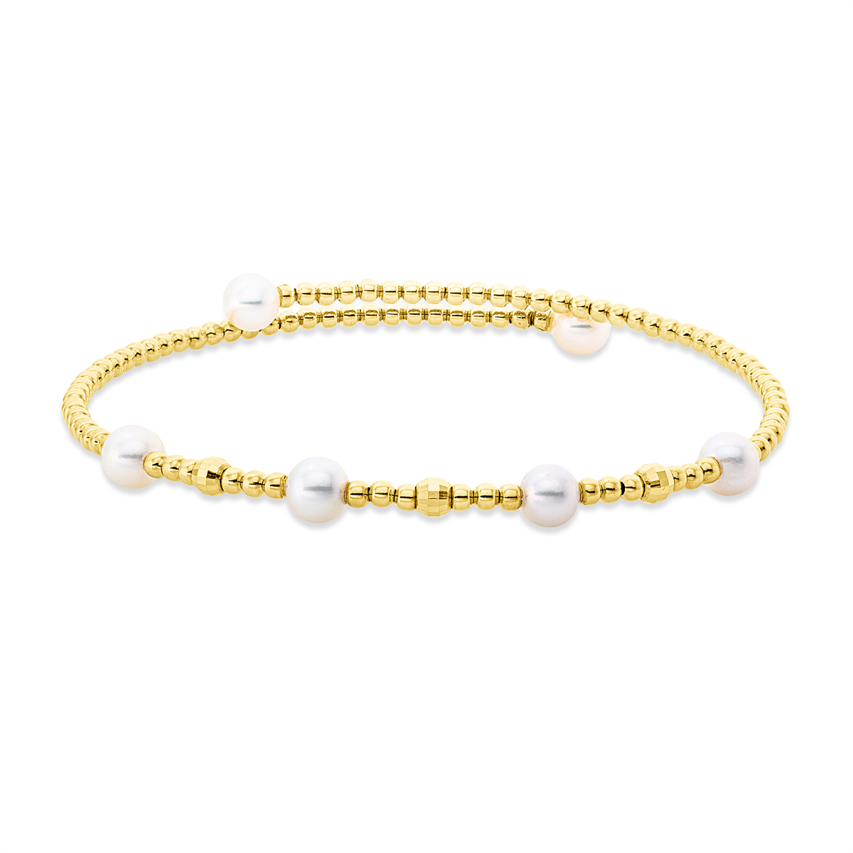 pearl bangle - 6B379