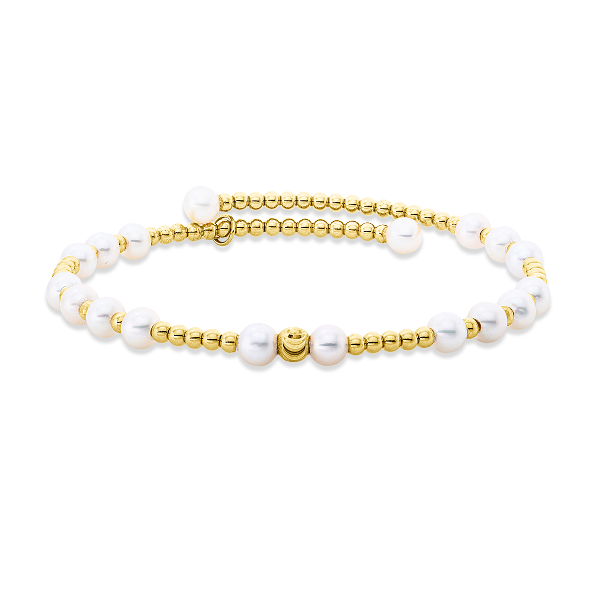 pearl bangle - 6B381