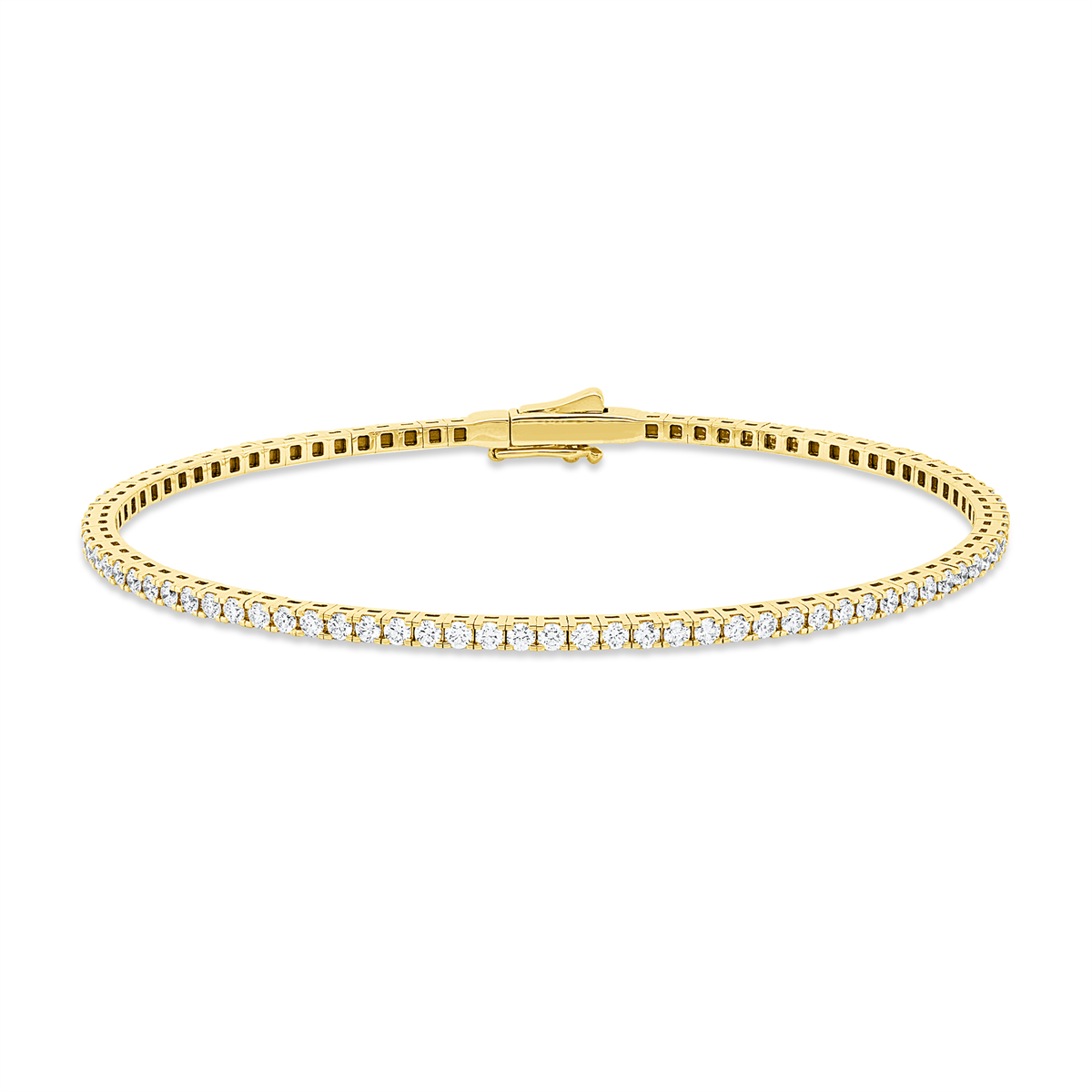 multi-stone bangle - 6B402