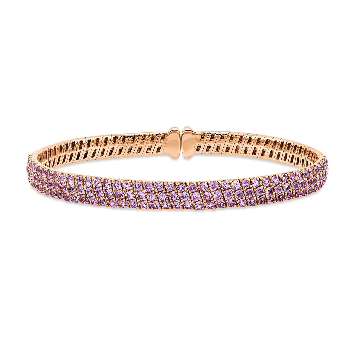colored stone classic bangle - 6B622