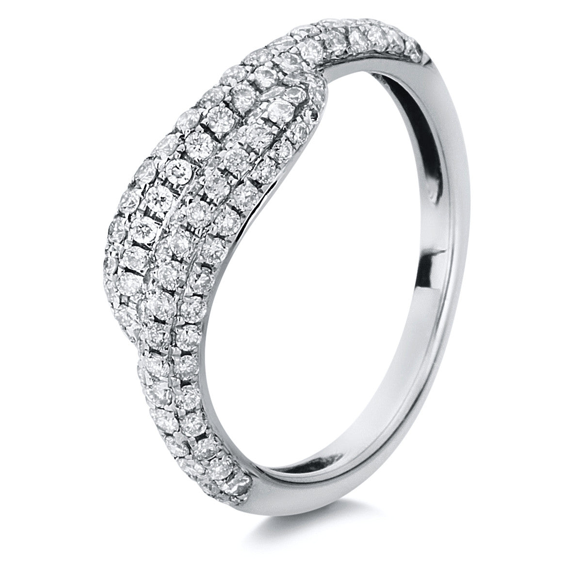 pavé ring - 1A052