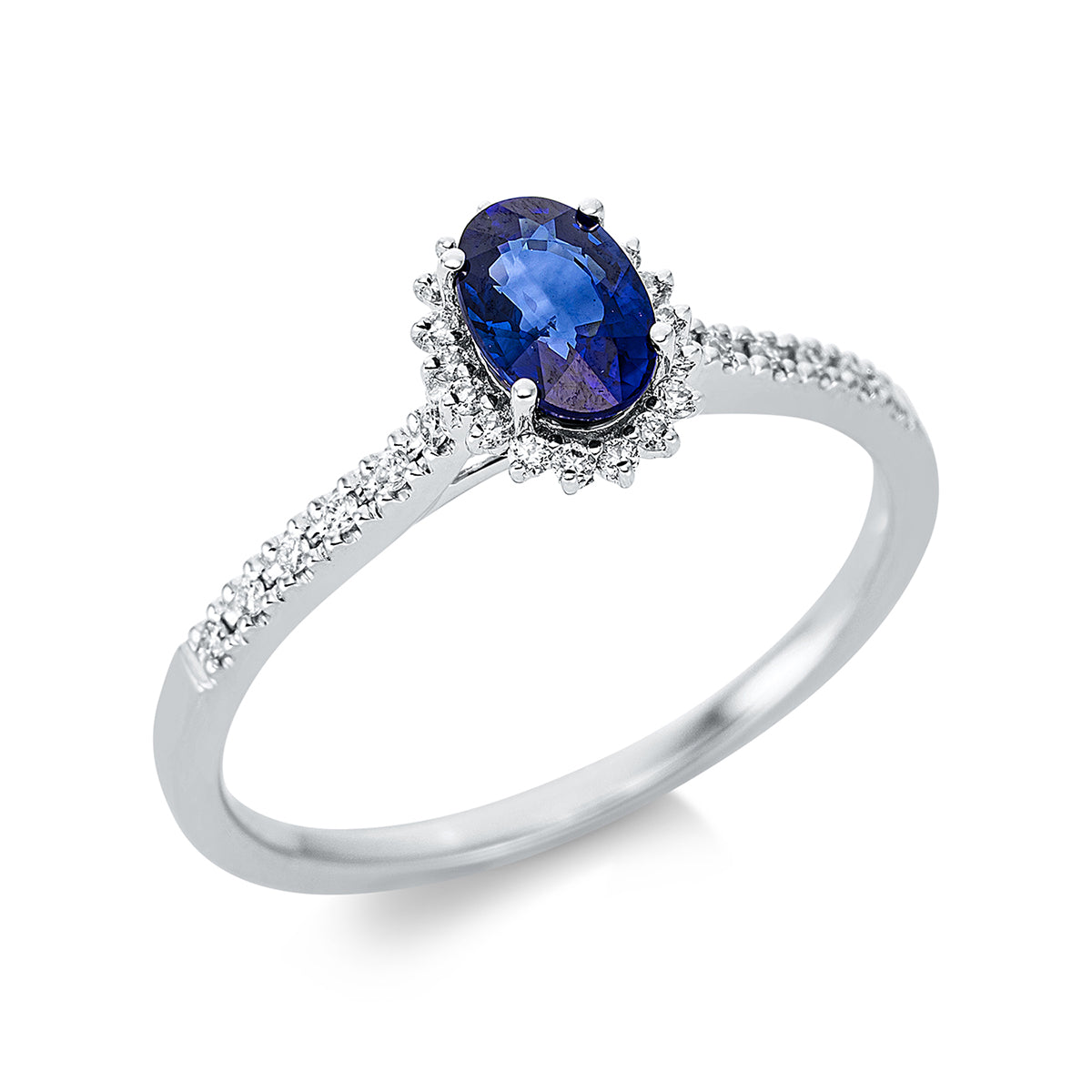 colored stone classic ring - 1AE76