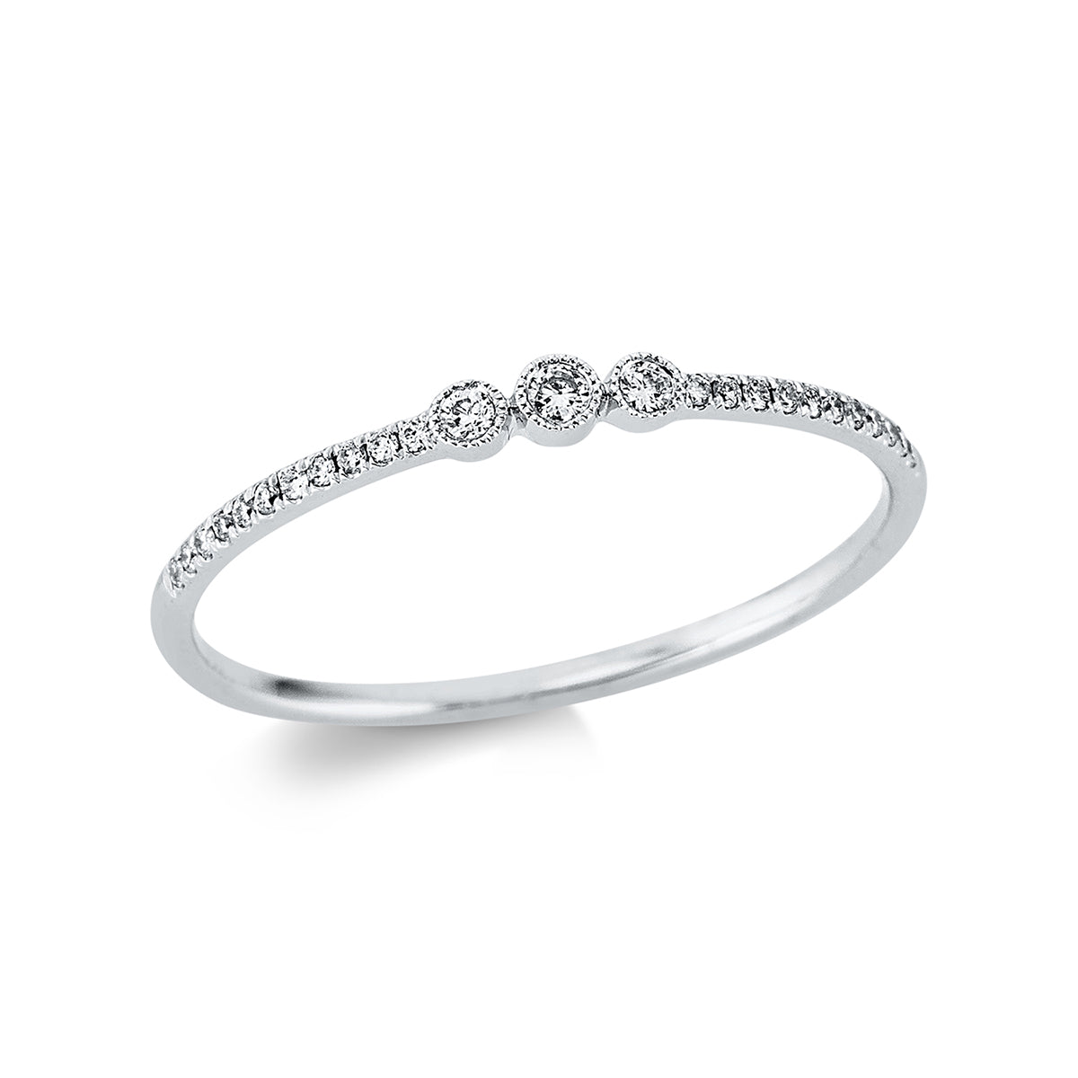 modern woman ring - 1AU39