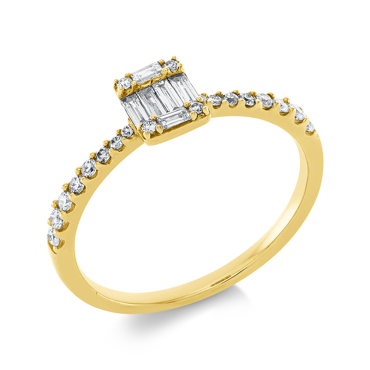 baguette illusie ring - 1BE89