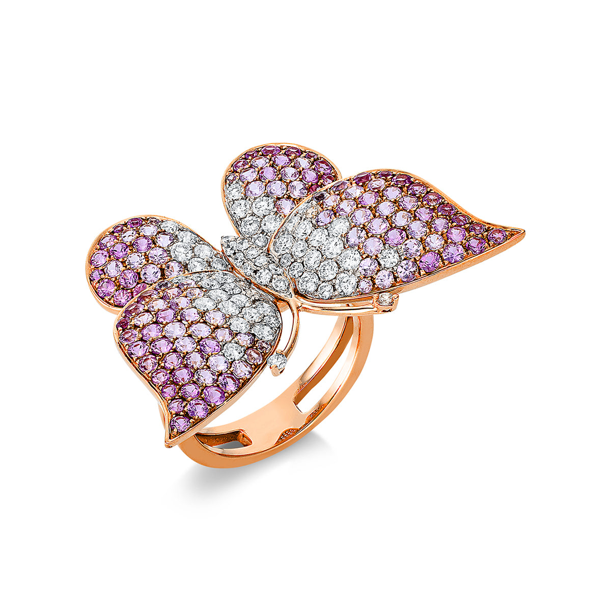 colored stone classic ring - 1BL53