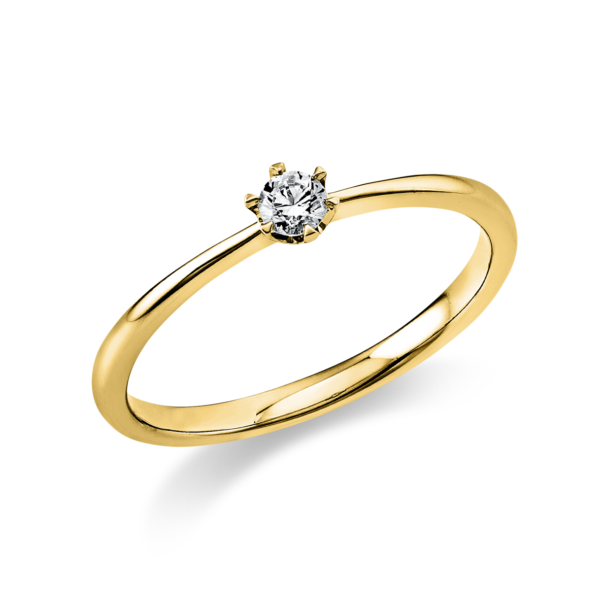 solitaire ring - 1C477