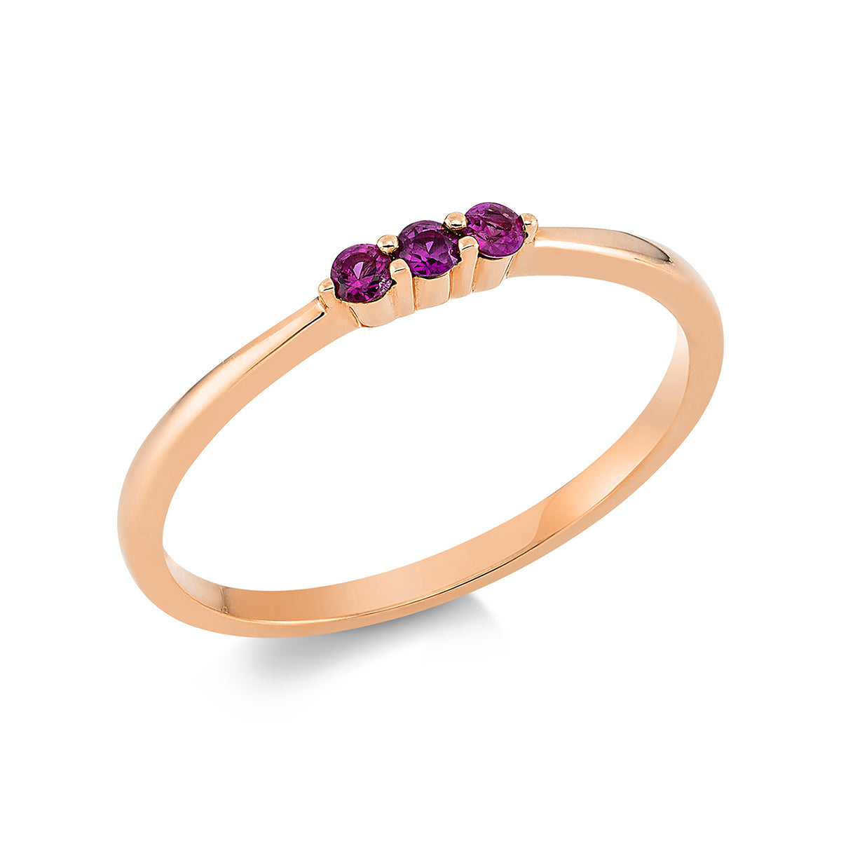 colored stone classic ring - 1CA59