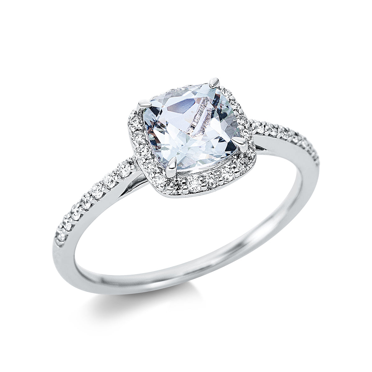 gekleurde stenen mode ring - 1CI70