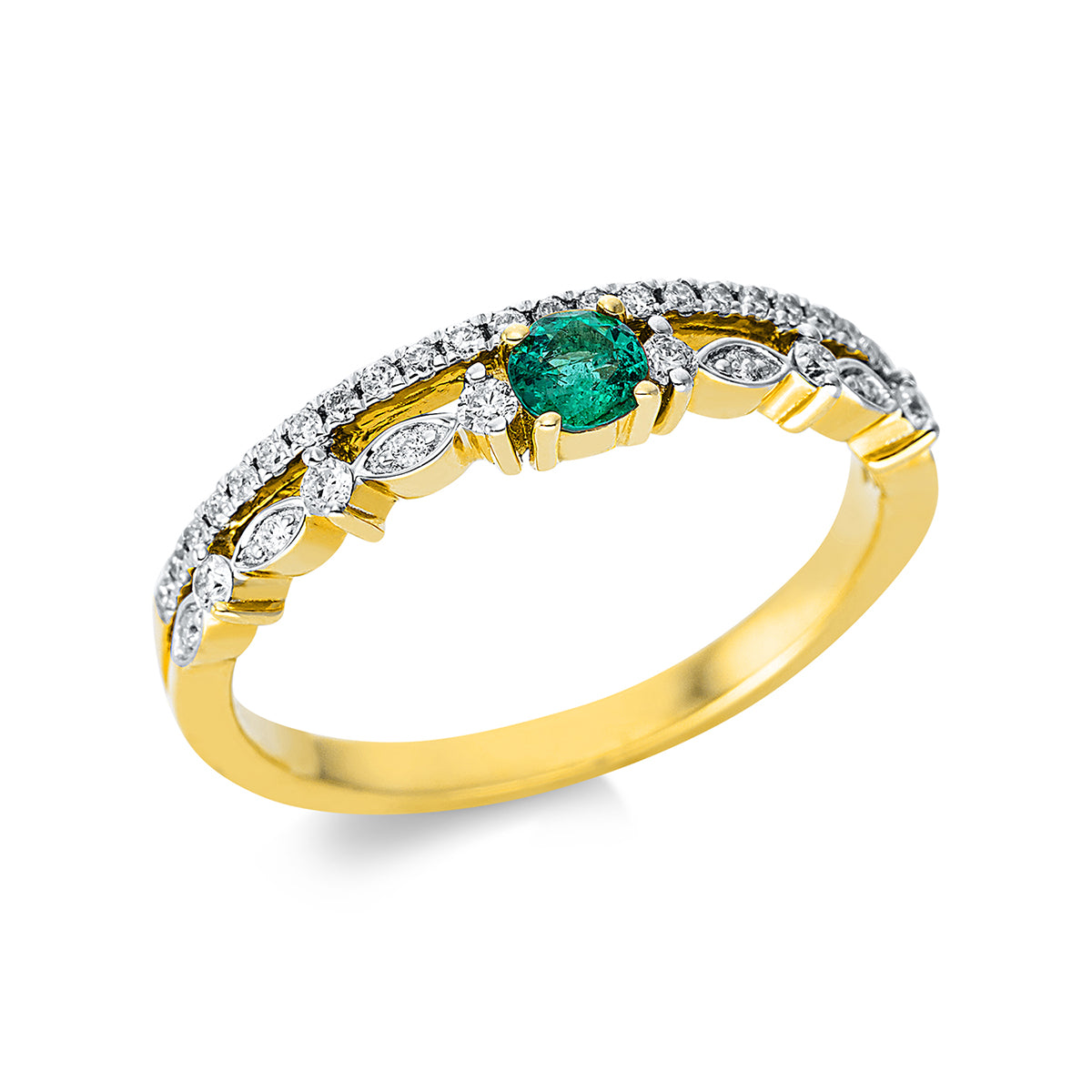 colored stone classic ring - 1CK82