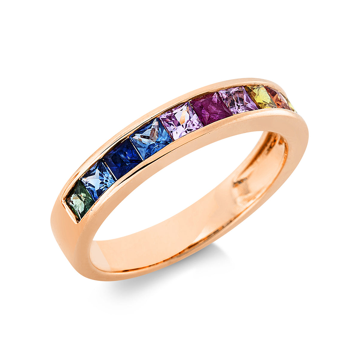 rainbow & multicolor ring - 1CW23