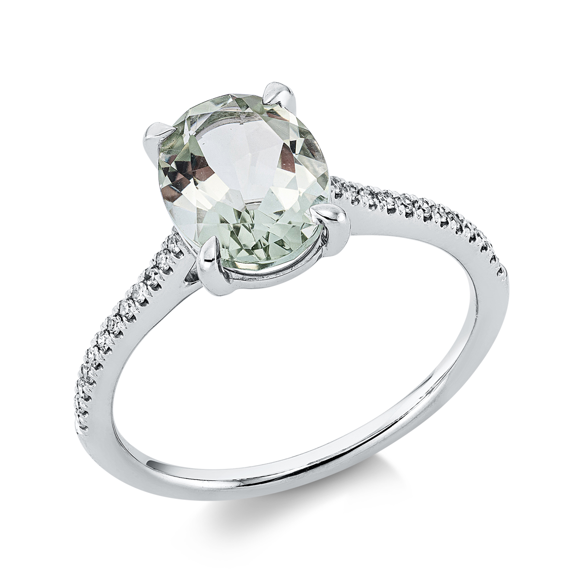 gekleurde stenen mode ring - 1DI28