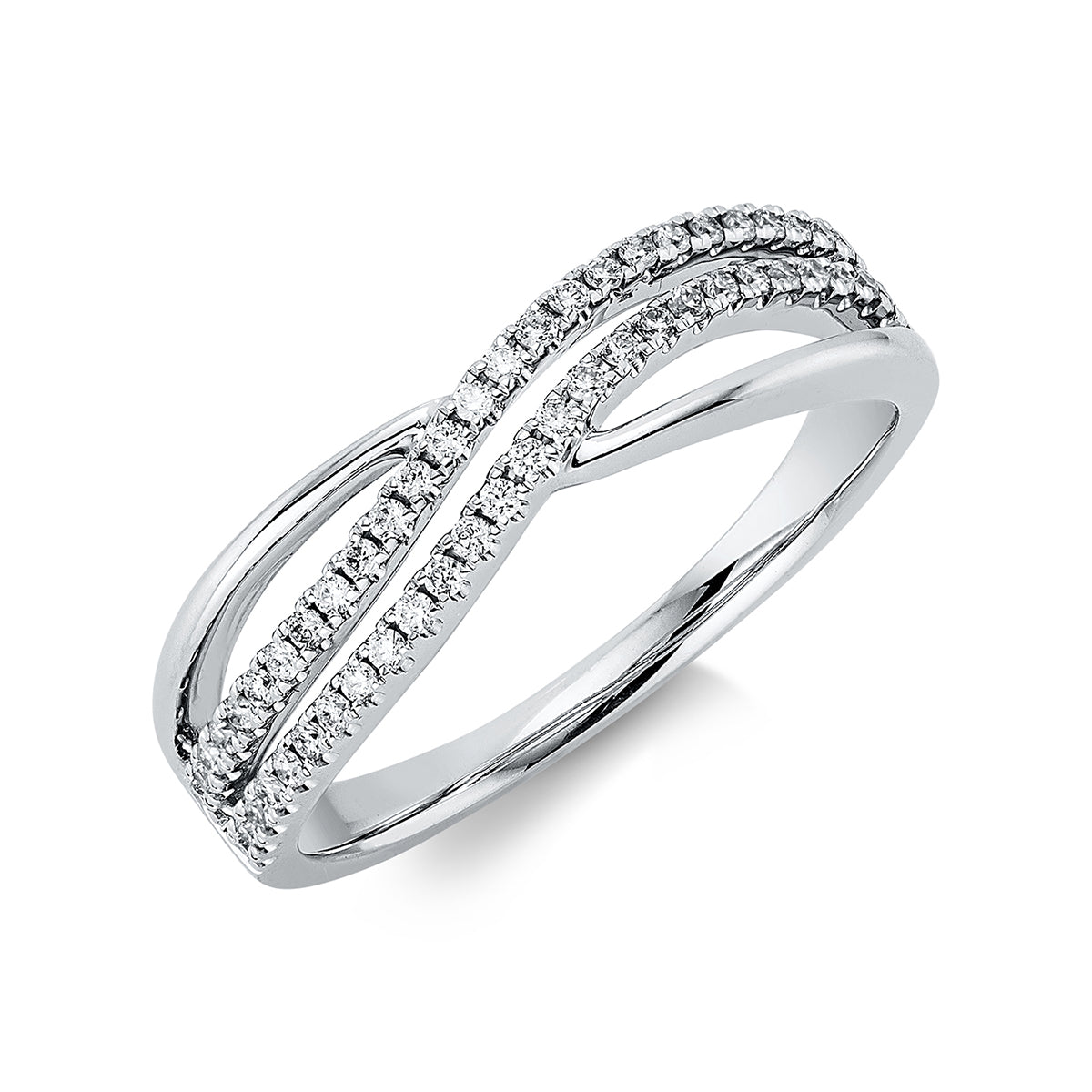 modern woman ring - 1DM44