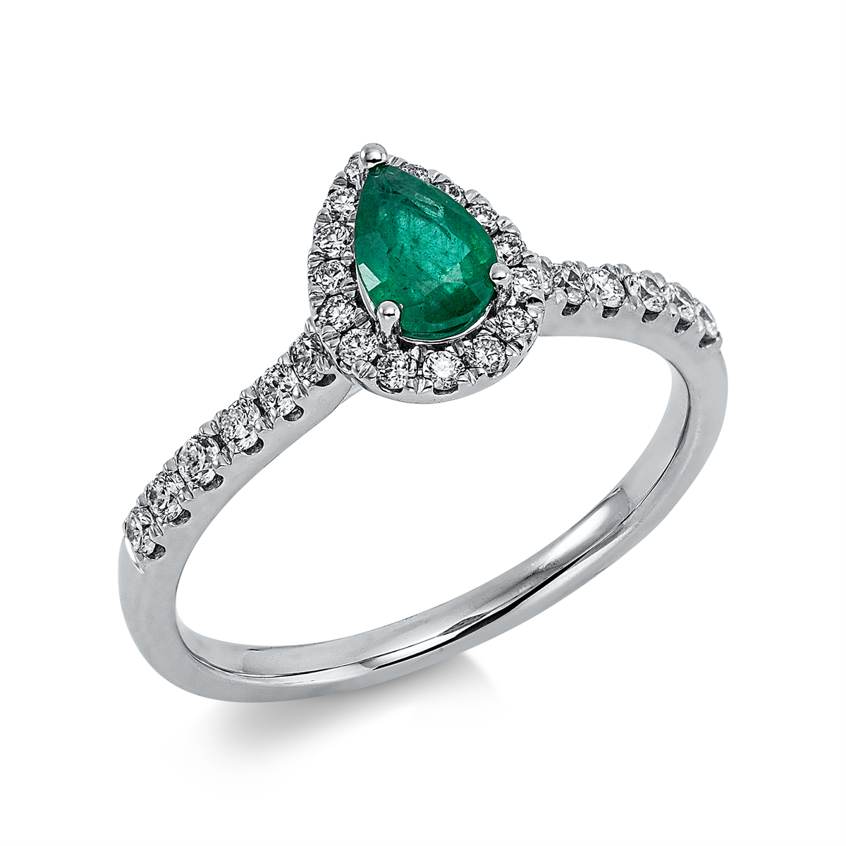 gekleurde steen klassieke ring - 1EJ24