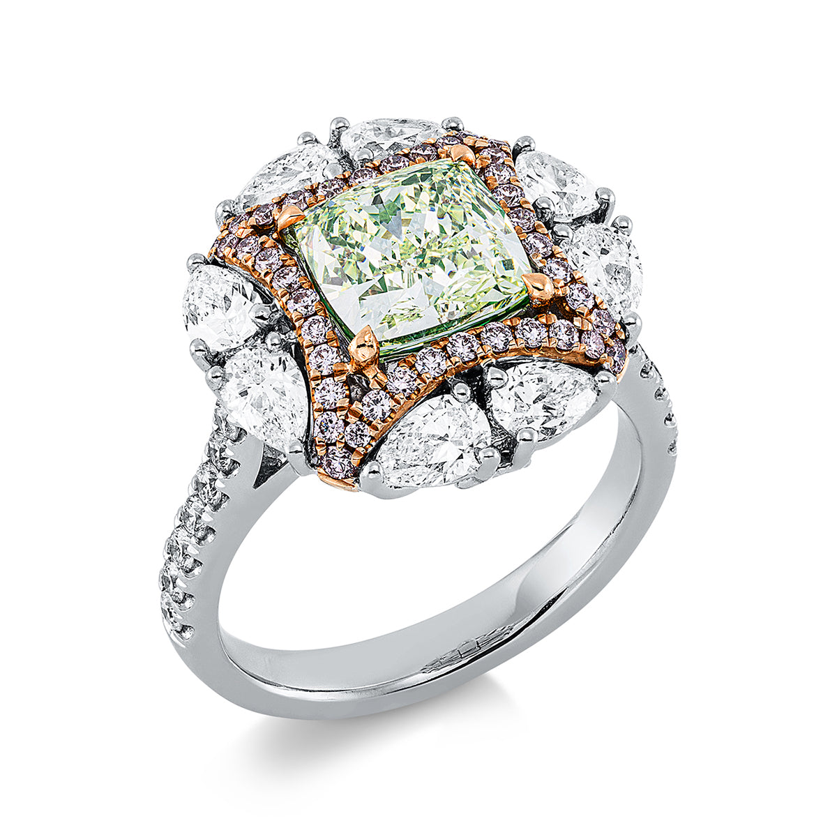 fancy colored diamond ring - 1ER26
