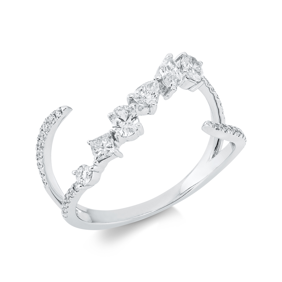 modern woman ring - 1FC81