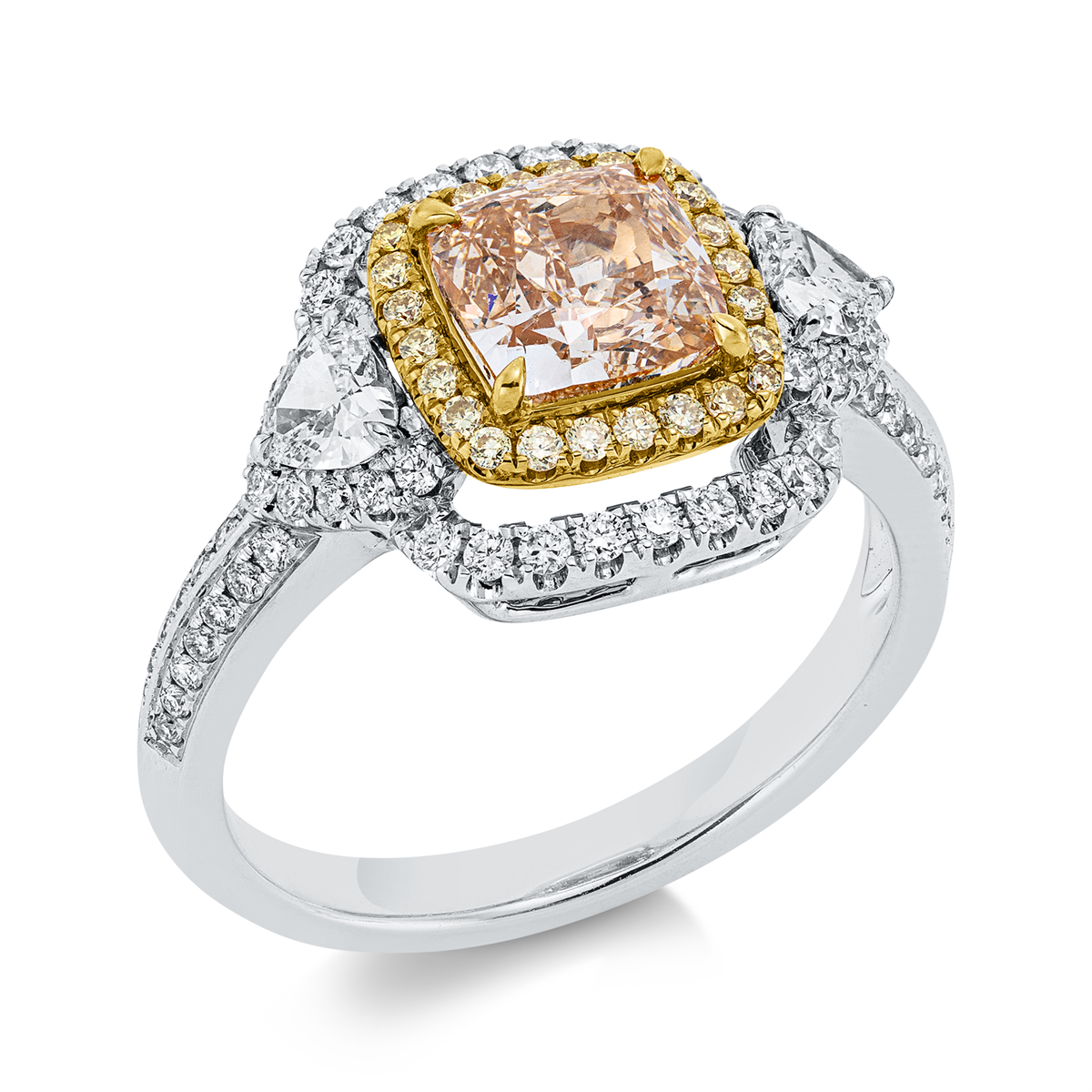 fancy colored diamond ring - 1FE23