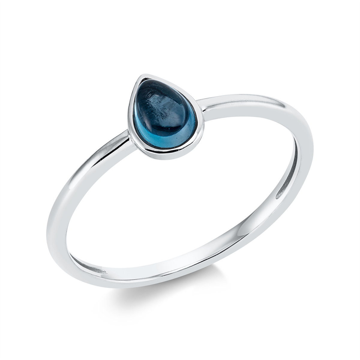 colored stone fashion ring - 1FP66