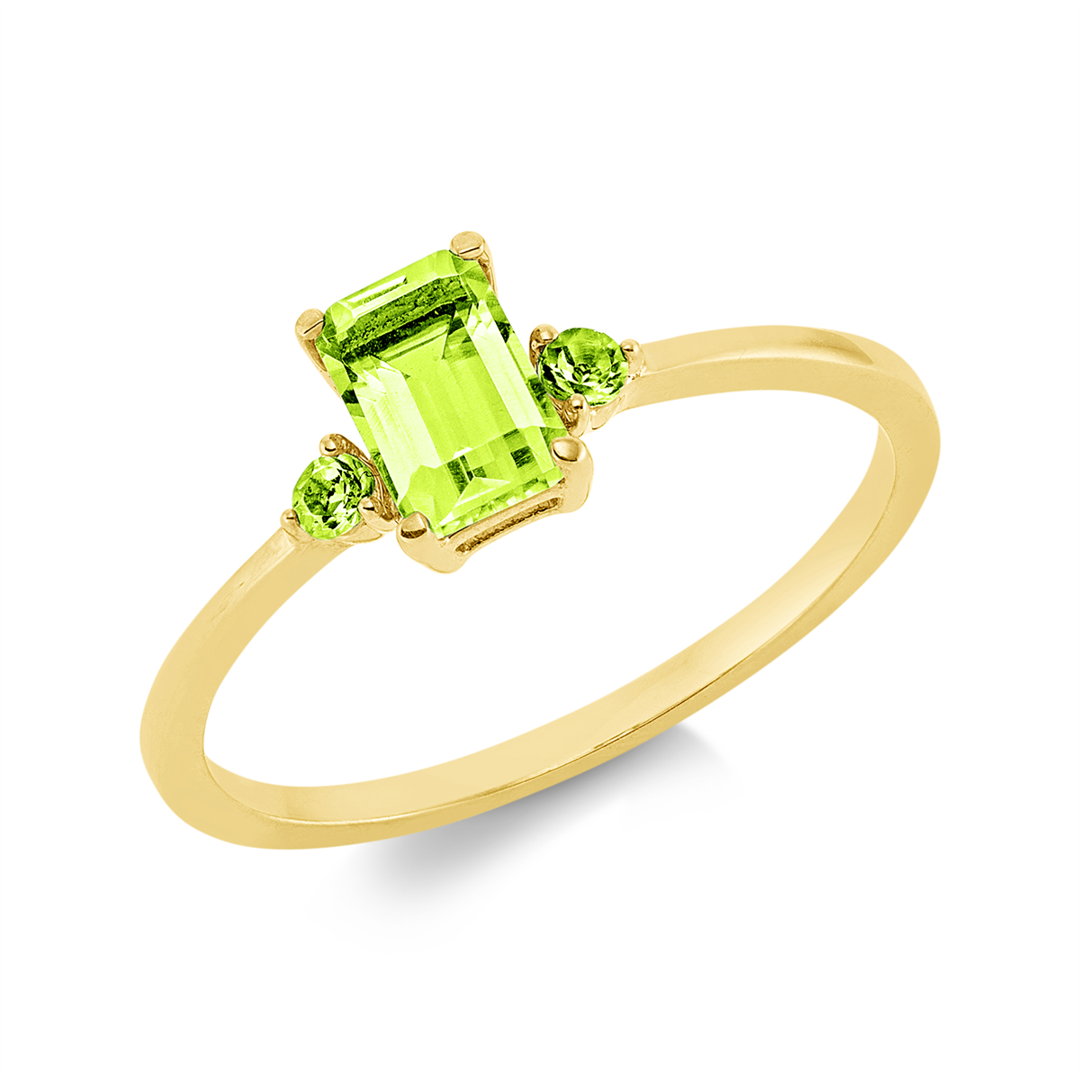colored stone fashion ring - 1GW06