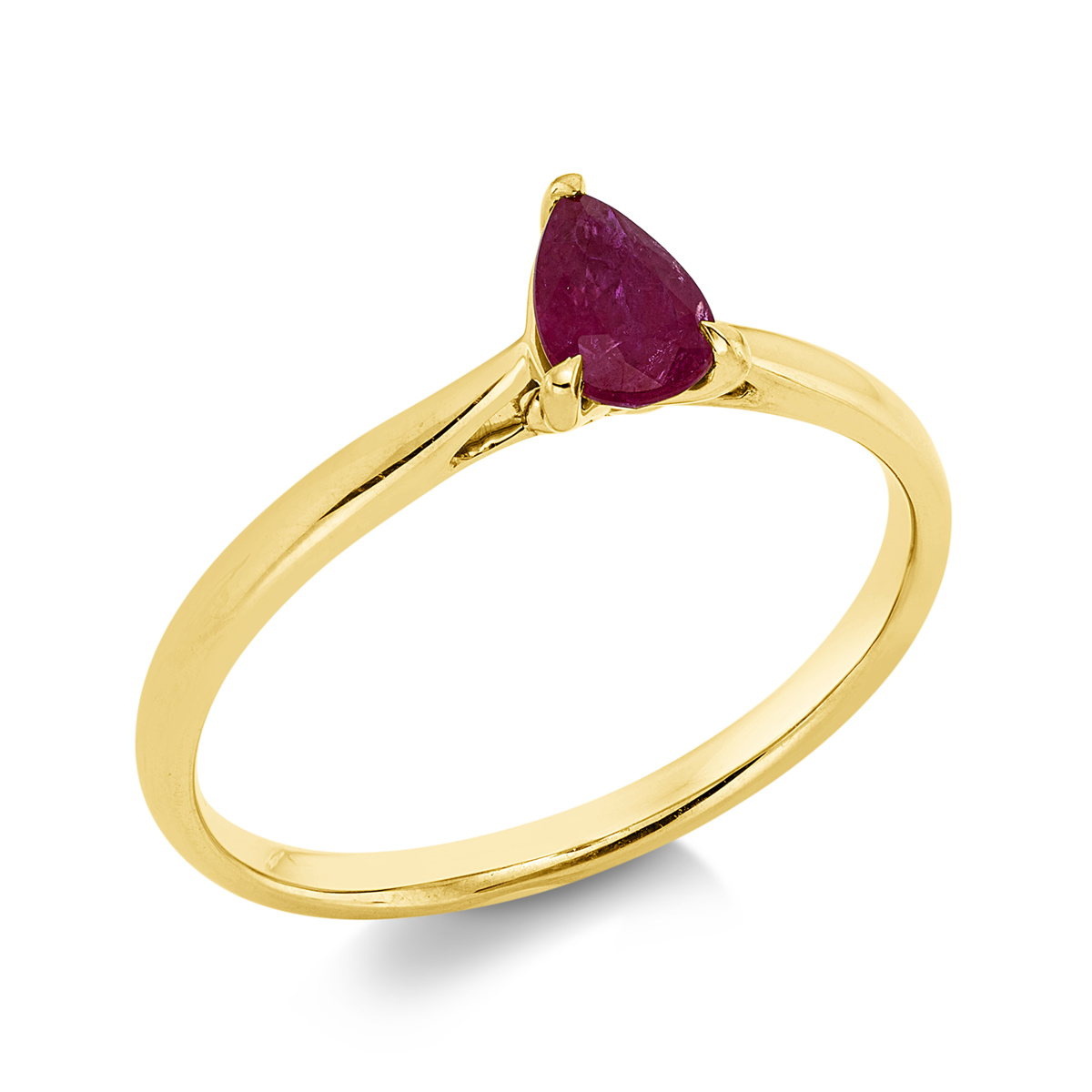 colored stone classic ring - 1GX57